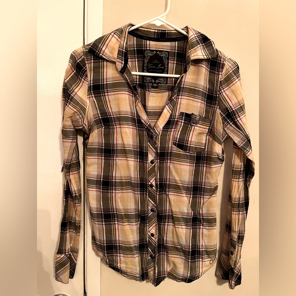 Guess flannel